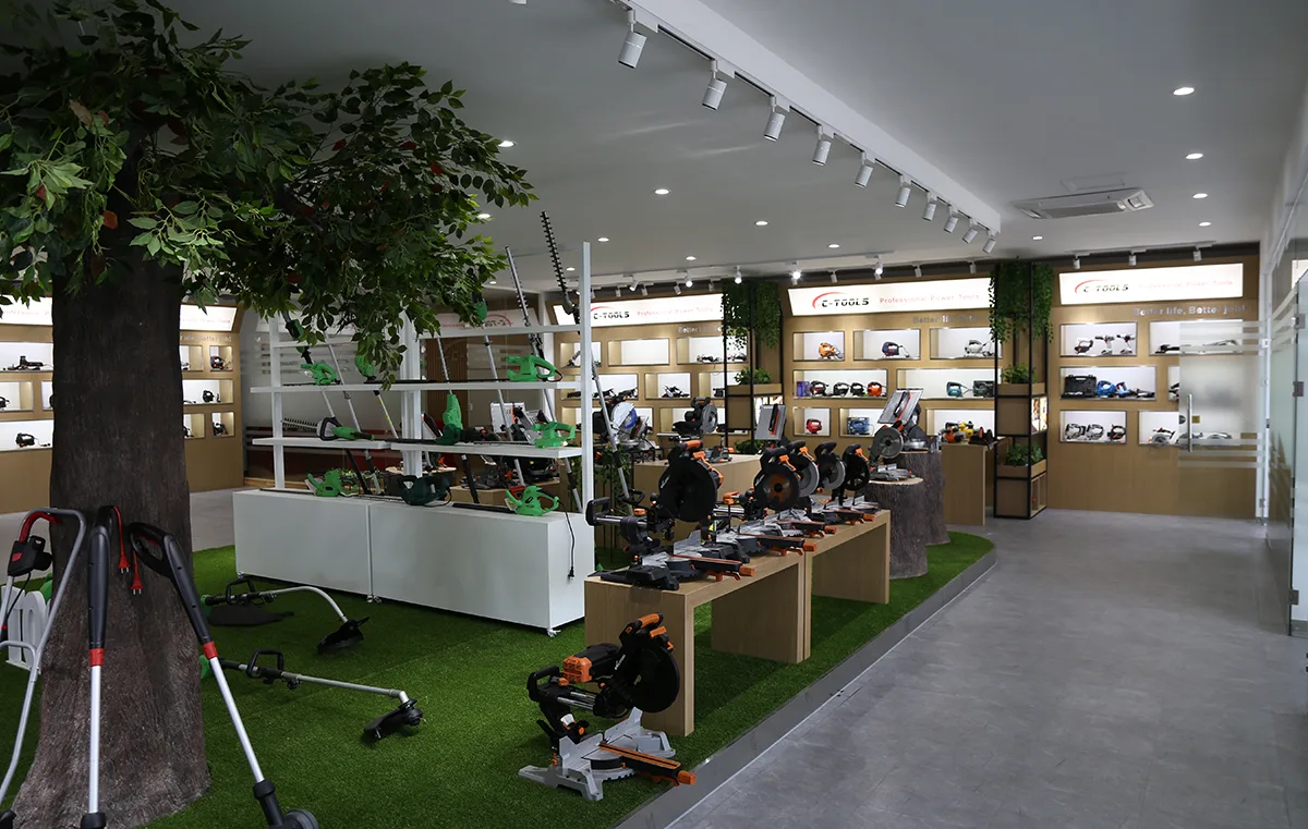 Power tool showroom