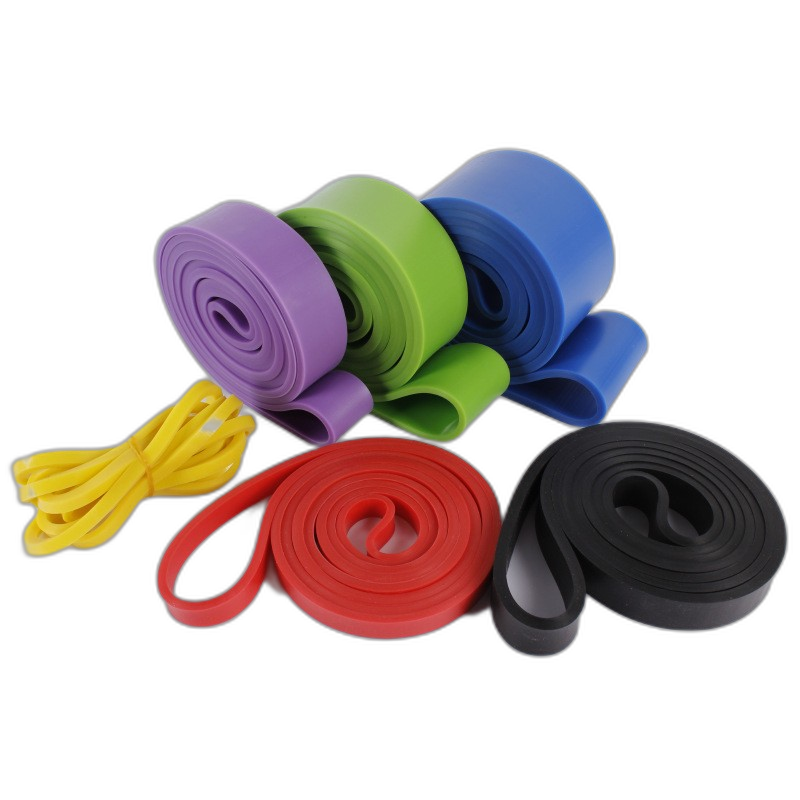 TAICLET latex-free TPE pull up resistance bands in multiple colors
